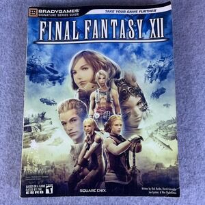 Final Fantasy‎ XII BradyGames Signature Series Strategy Guide 2006 Square Enix